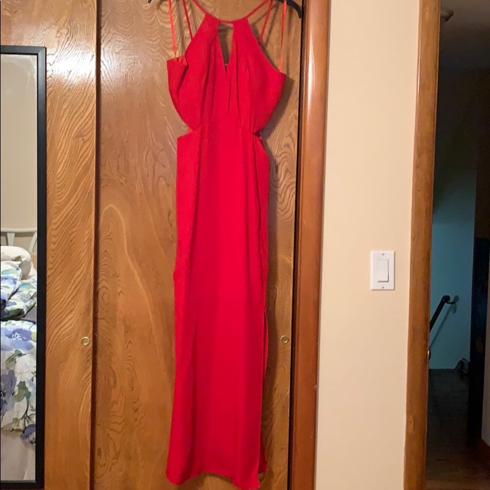 AQUA ❤️ gorgeous red gown new small